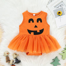 Load image into Gallery viewer, Halloween Pumpkin Tutu