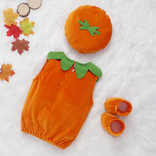 Load image into Gallery viewer, Halloween Pumpkin Dress Set