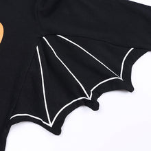 Load image into Gallery viewer, Halloween Bat Romper