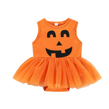 Load image into Gallery viewer, Halloween Pumpkin Tutu