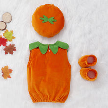 Load image into Gallery viewer, Halloween Pumpkin Dress Set