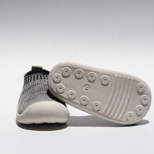 Luna Linen Sneaker | First walker toddler shoes Hello Baby Moccs 