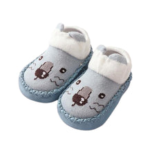 Load image into Gallery viewer, Socks with Soul blue koala summer cool newborn pre-walker baby shoes Hello Baby Moccs
