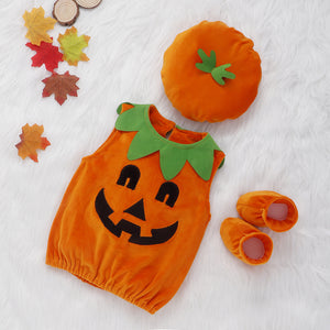 Halloween Pumpkin Dress Set